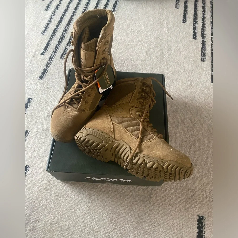 BNWT - Altama Foxhound SR 8” boots sz 8.5M - Picture 1 of 6